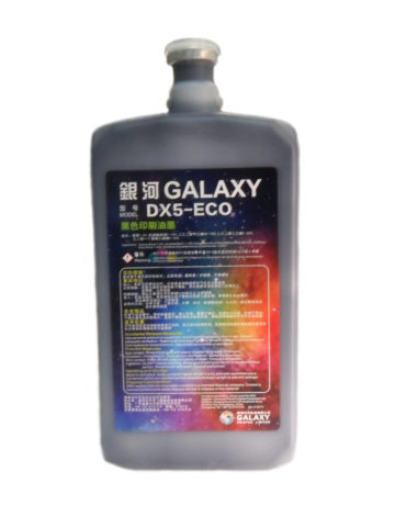 Чернила сольвентные Galaxy DX-5 Eco TEE black 1л